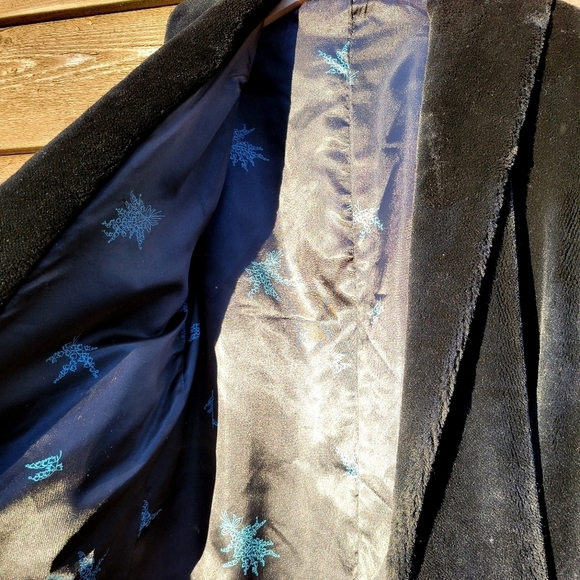 Vintage black faux fur coat Taylor Swift style - Picture 9 of 15